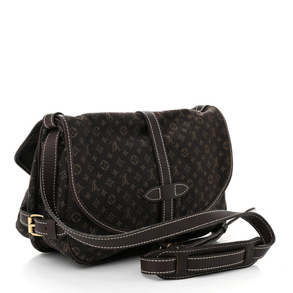 Louis Vuitton Monogram Mini Lin Saumur Ebene 3 of 11