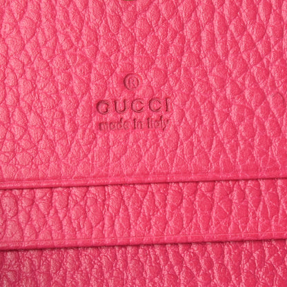 Gucci Dollar Calfskin GG Marmont Card Case Box Pink 6 of 9