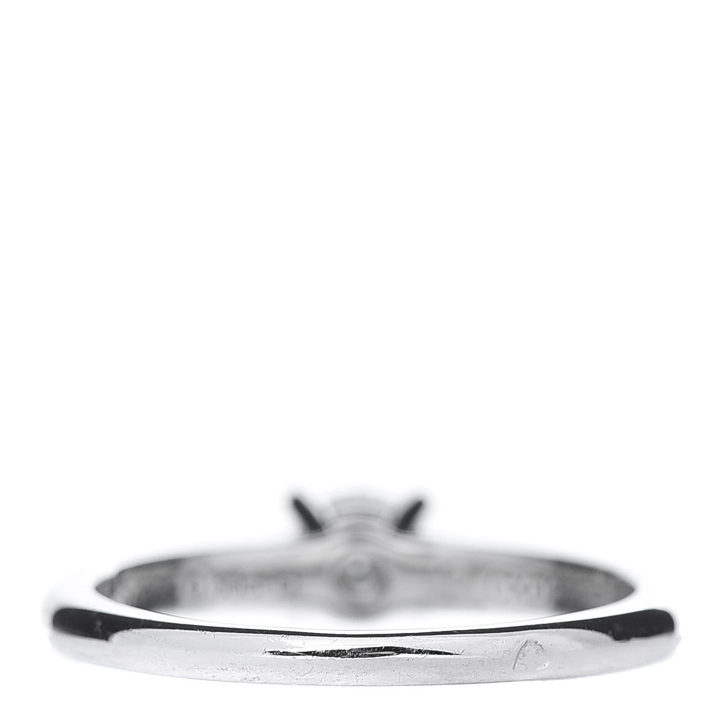 Platinum Diamond .30ct 1895 Solitaire Engagement Ring 48 4.5