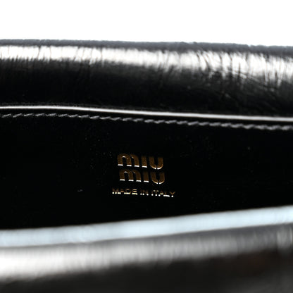 Miu Miu Nappa Solitaire Bag Black 6 of 10