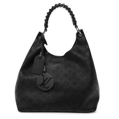Louis Vuitton Mahina Carmel Hobo Black 1 of 9