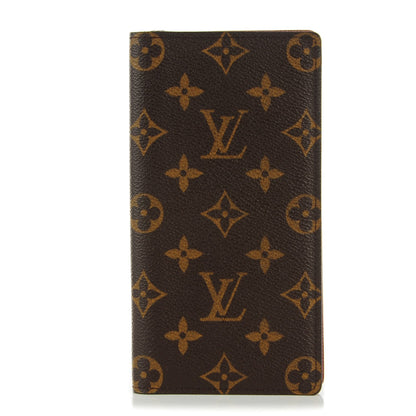 Louis Vuitton Monogram Porte Valeurs Checkbook Wallet 1 of 7