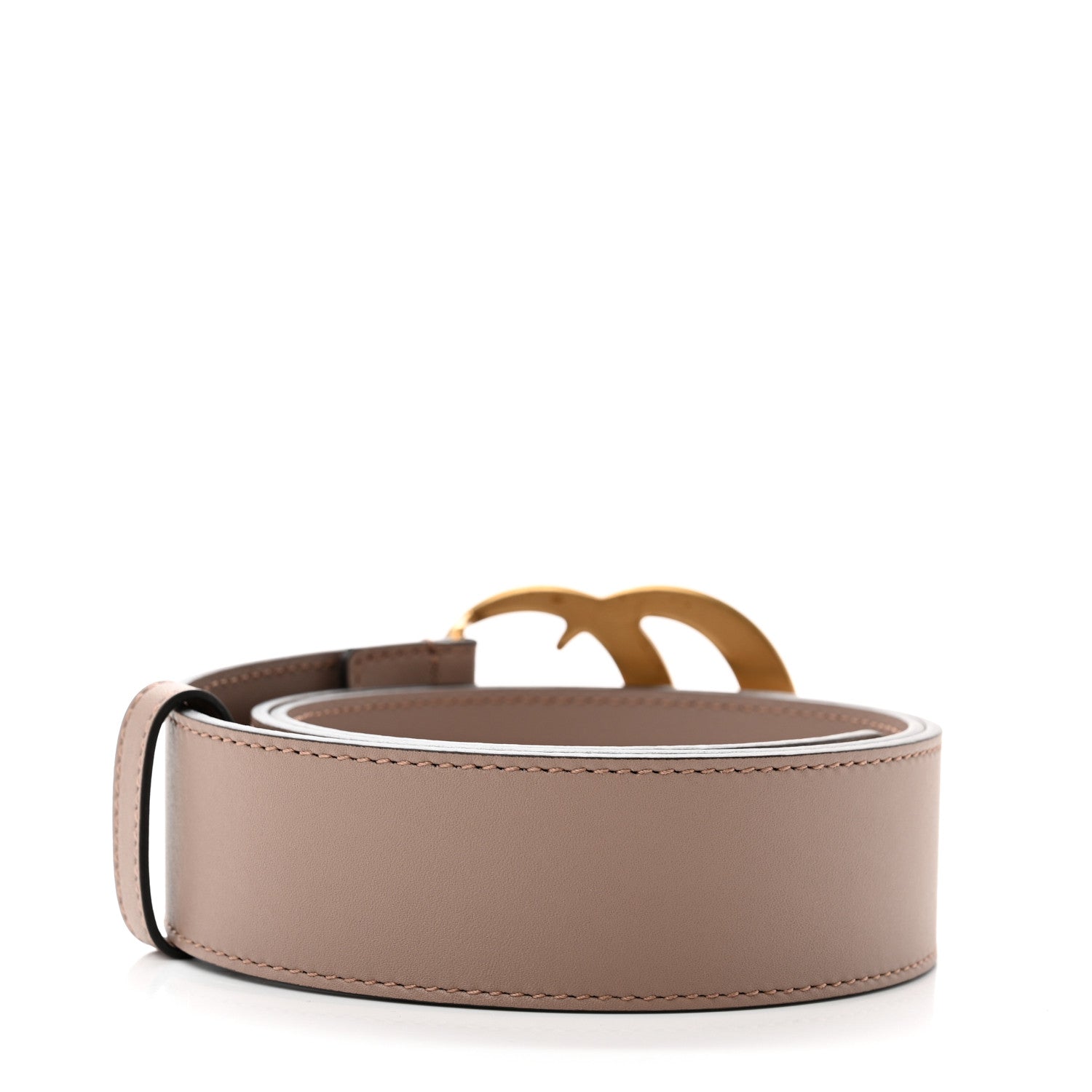 Gucci Calfskin Double G 40mm Belt 85 34 Porcelain Rose 2 of 5