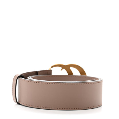 Gucci Calfskin Double G 40mm Belt 85 34 Porcelain Rose 2 of 5
