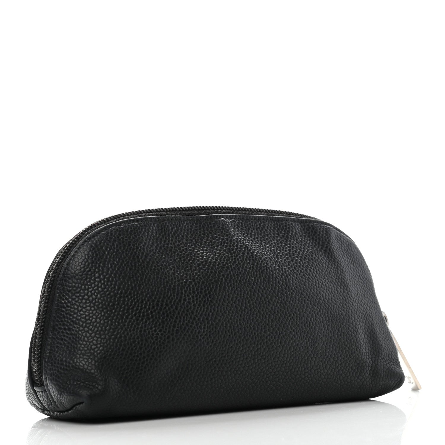 Chanel Caviar Timeless CC Cosmetic Pouch Bag Black 3 of 17