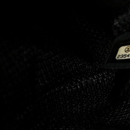 Chanel Calfskin Quilted XXL Travel Flap Bag Black 7 of 10