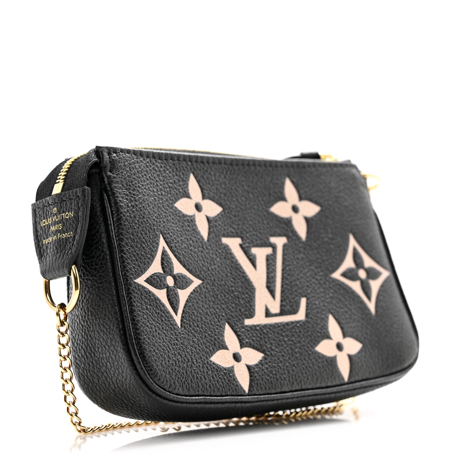 Louis Vuitton Empreinte Monogram Giant Mini Pochette Accessories Black 3 of 7