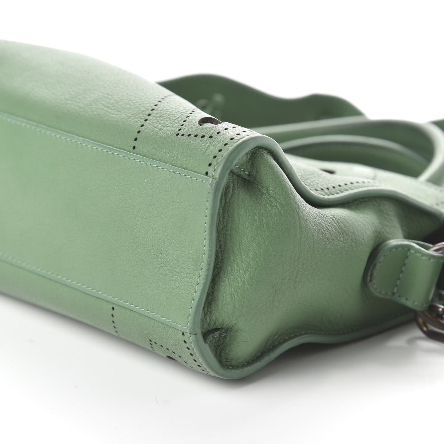 Chevre Perforated Blackout Hardware Nano City Green