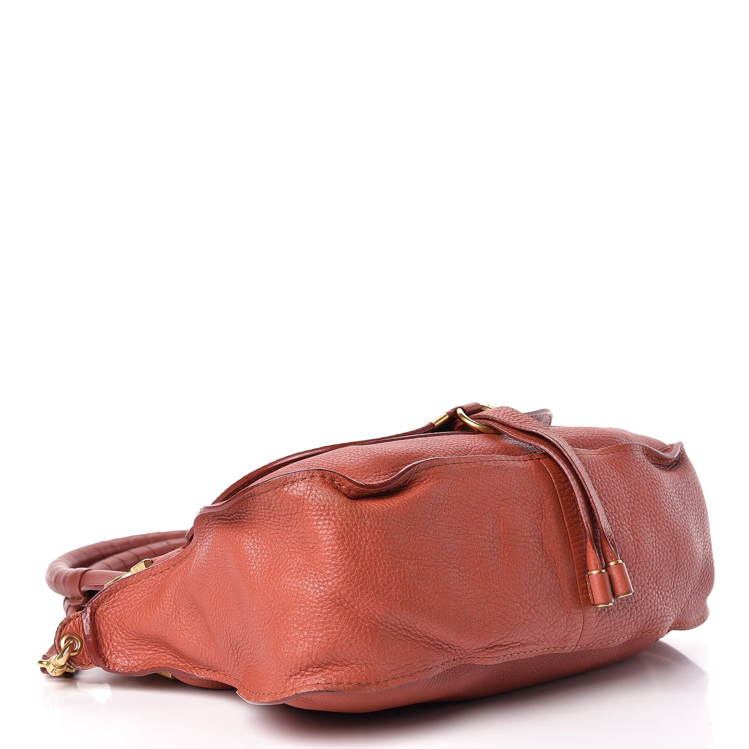 Chloe Calfskin Medium Marcie Satchel Clay 4 of 23