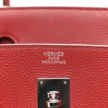 Hermes Togo Birkin 40 Vermillion 5 of 15