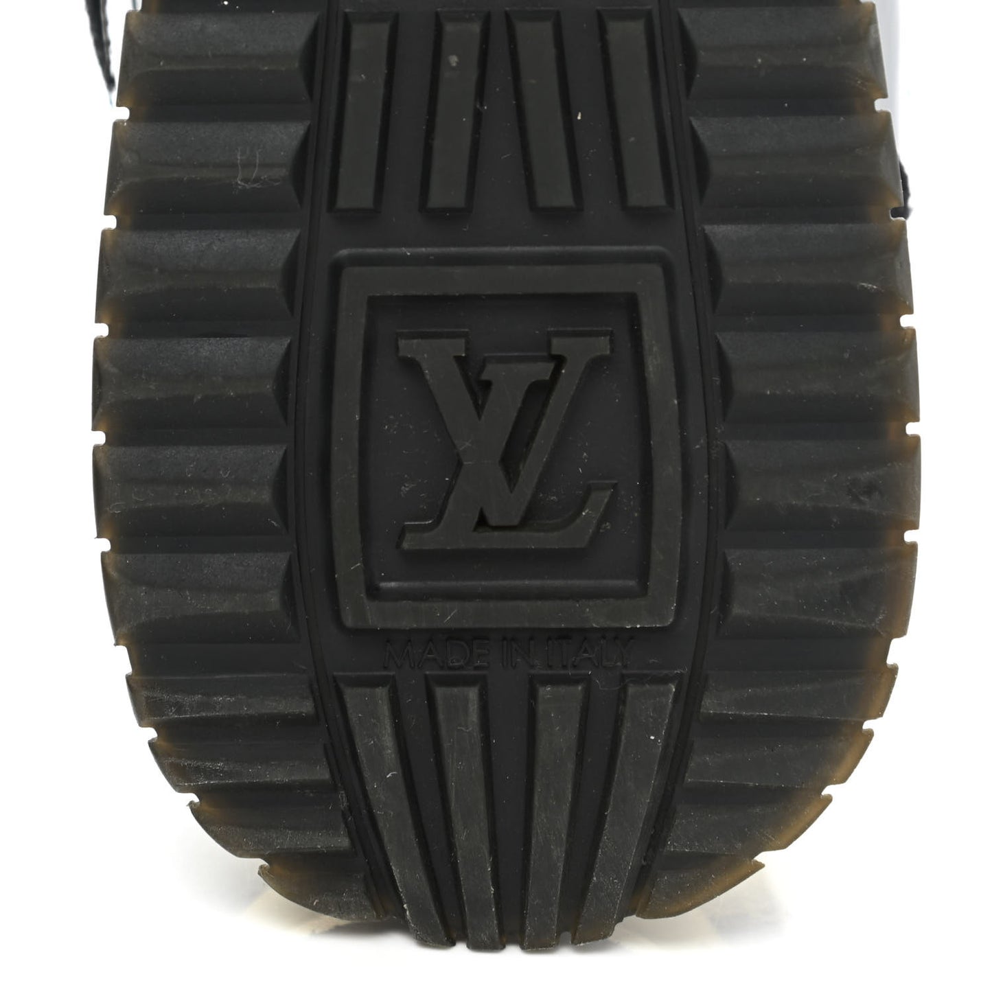 Suede Monogram Run Away Sneakers 38 Black