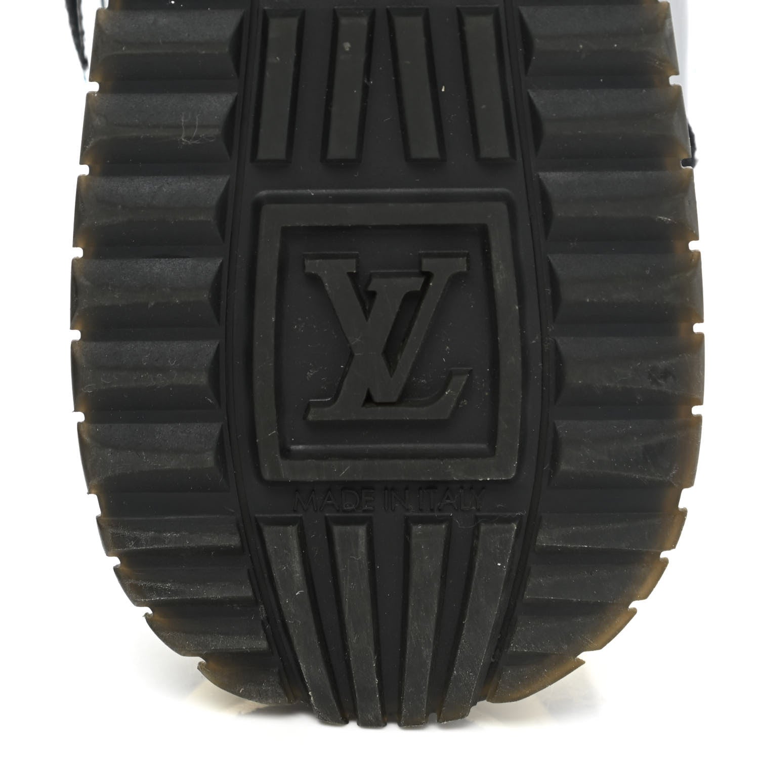 Louis Vuitton Suede Monogram Run Away Sneakers 38 Black 6 of 10