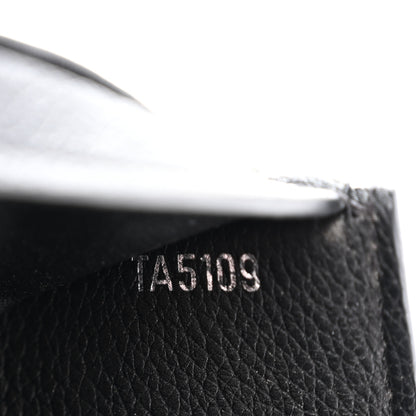Louis Vuitton Soft Calfskin My Lockme Compact Wallet Black 7 of 13