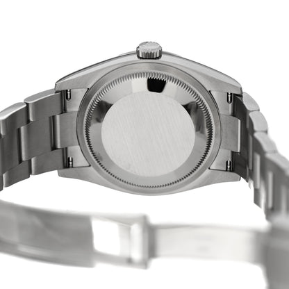 Rolex Stainless Steel 36mm Oyster Perpetual Watch Green 126000 4 of 5