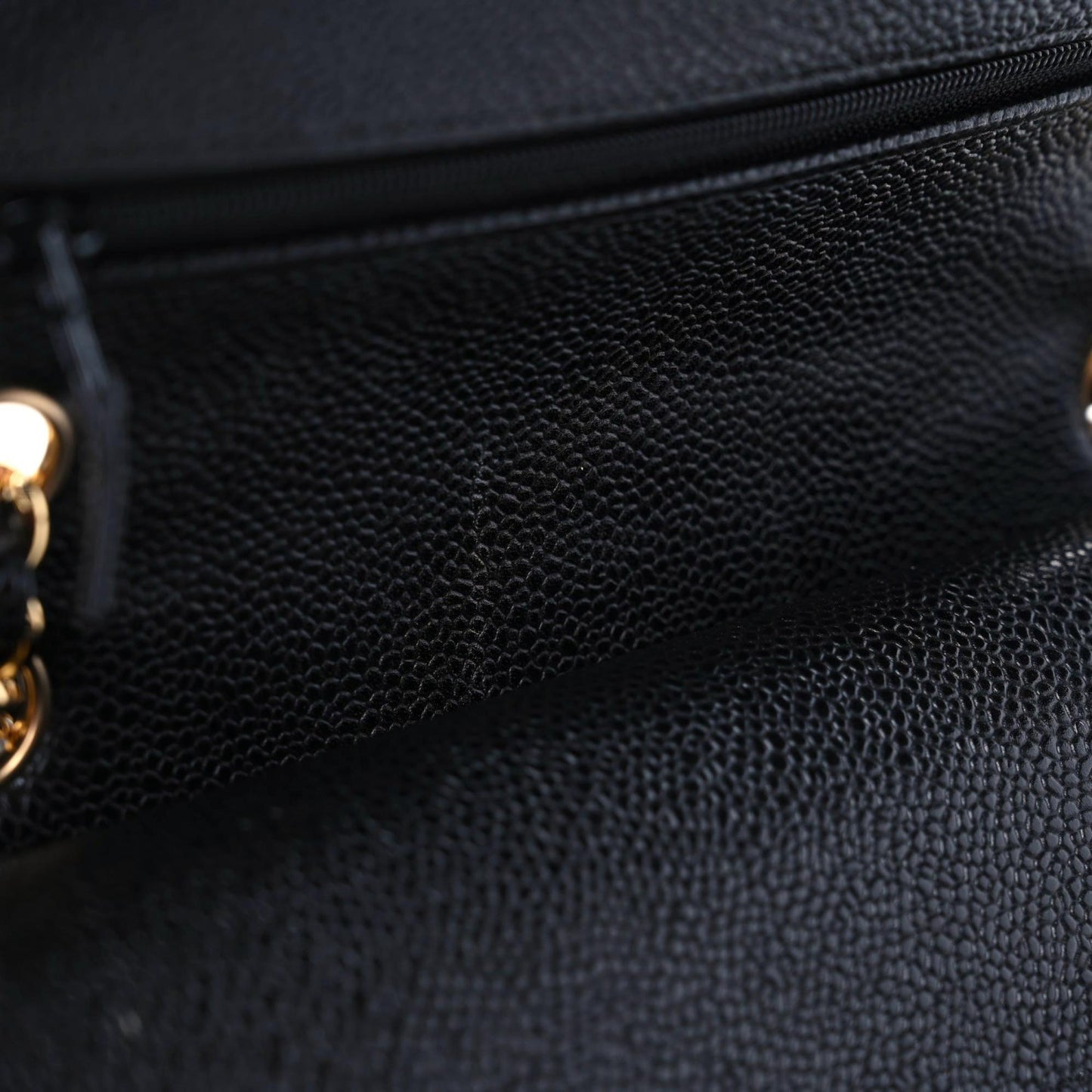 Caviar Quilted Small Double Flap Black
