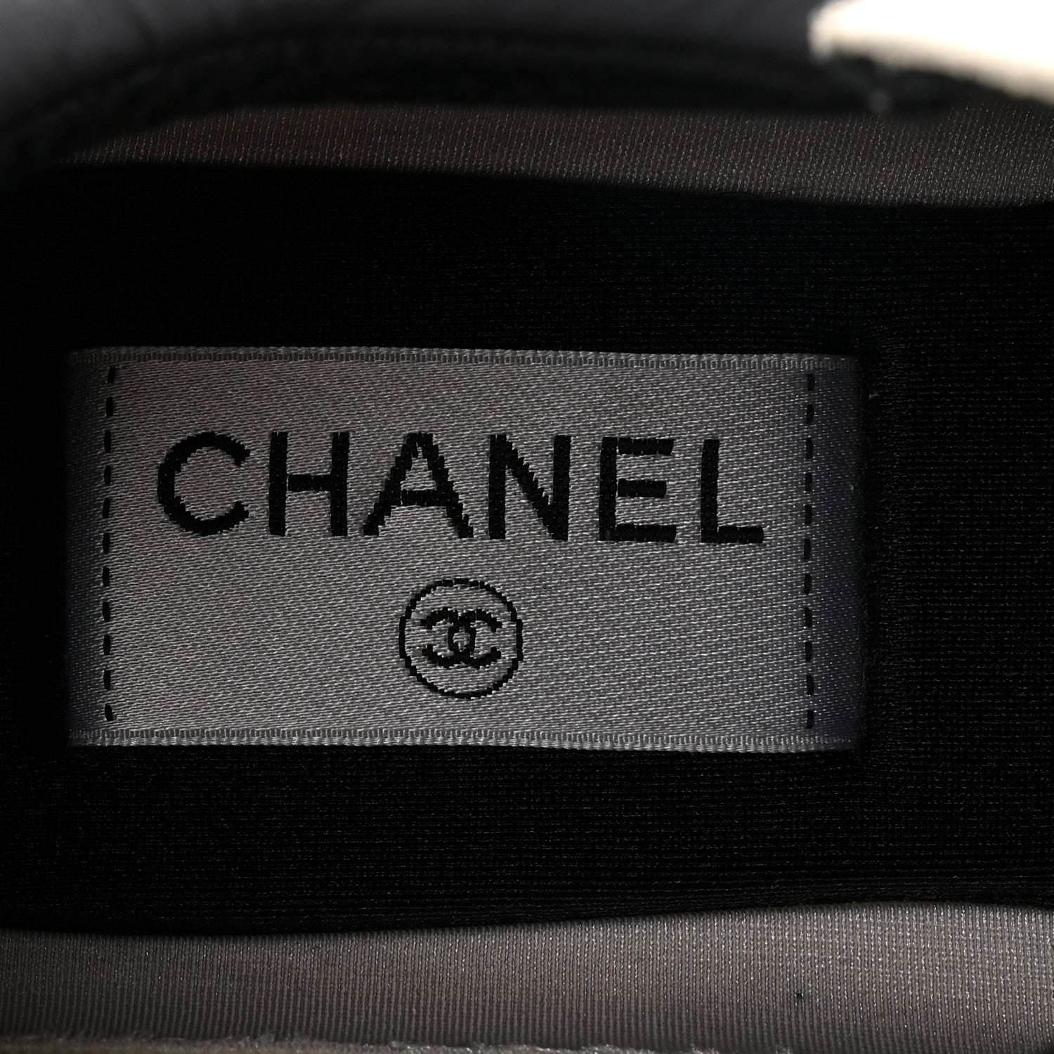 Chanel Mesh Suede Calfskin Grained Calfskin Womens CC Sneakers 38
