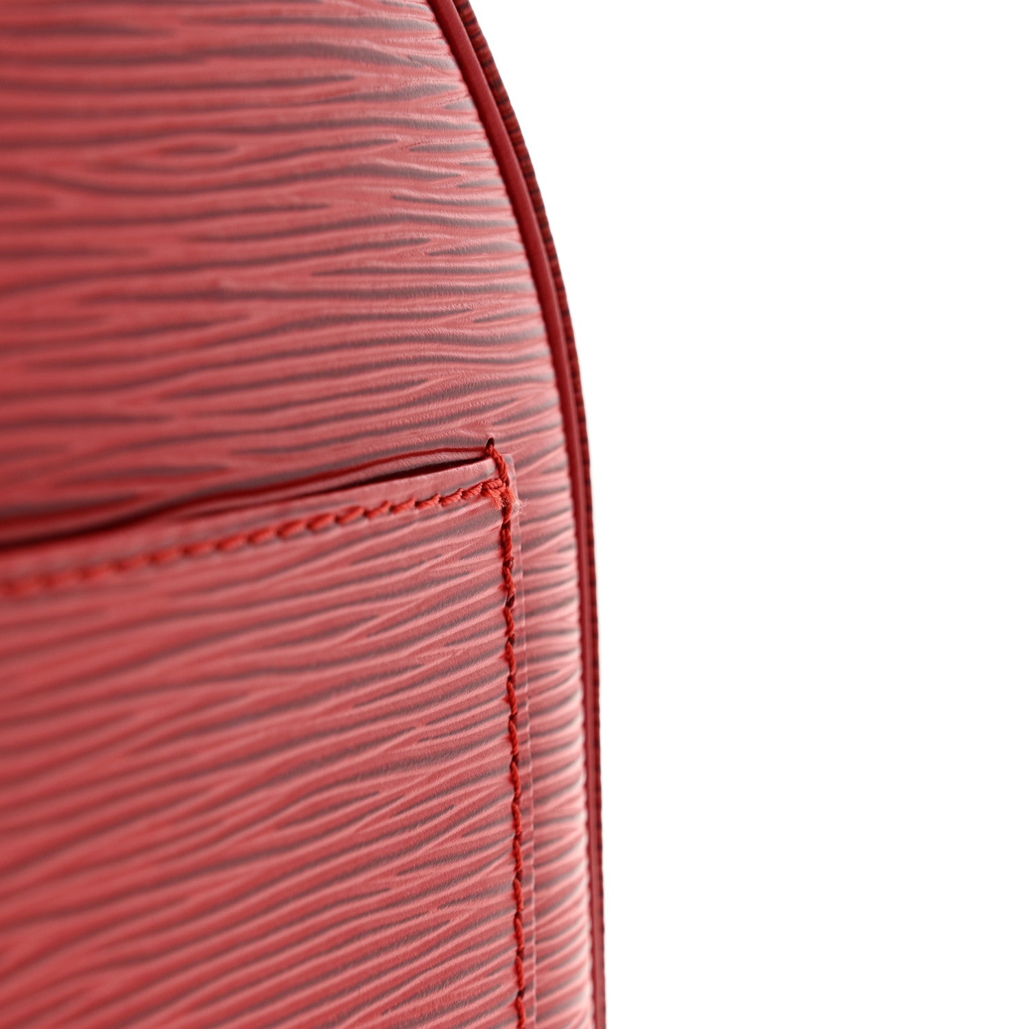 Louis Vuitton Epi Speedy 30 Castillan Red 15 of 17
