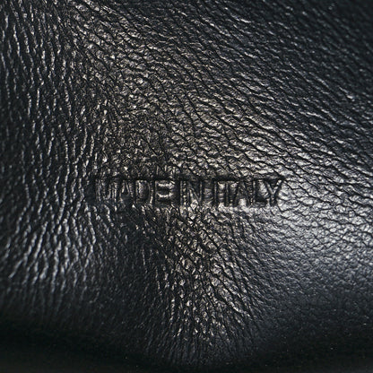 Balenciaga Washed Denim BB Monogram Hourglass Top Handle Bag XS Black 7 of 12