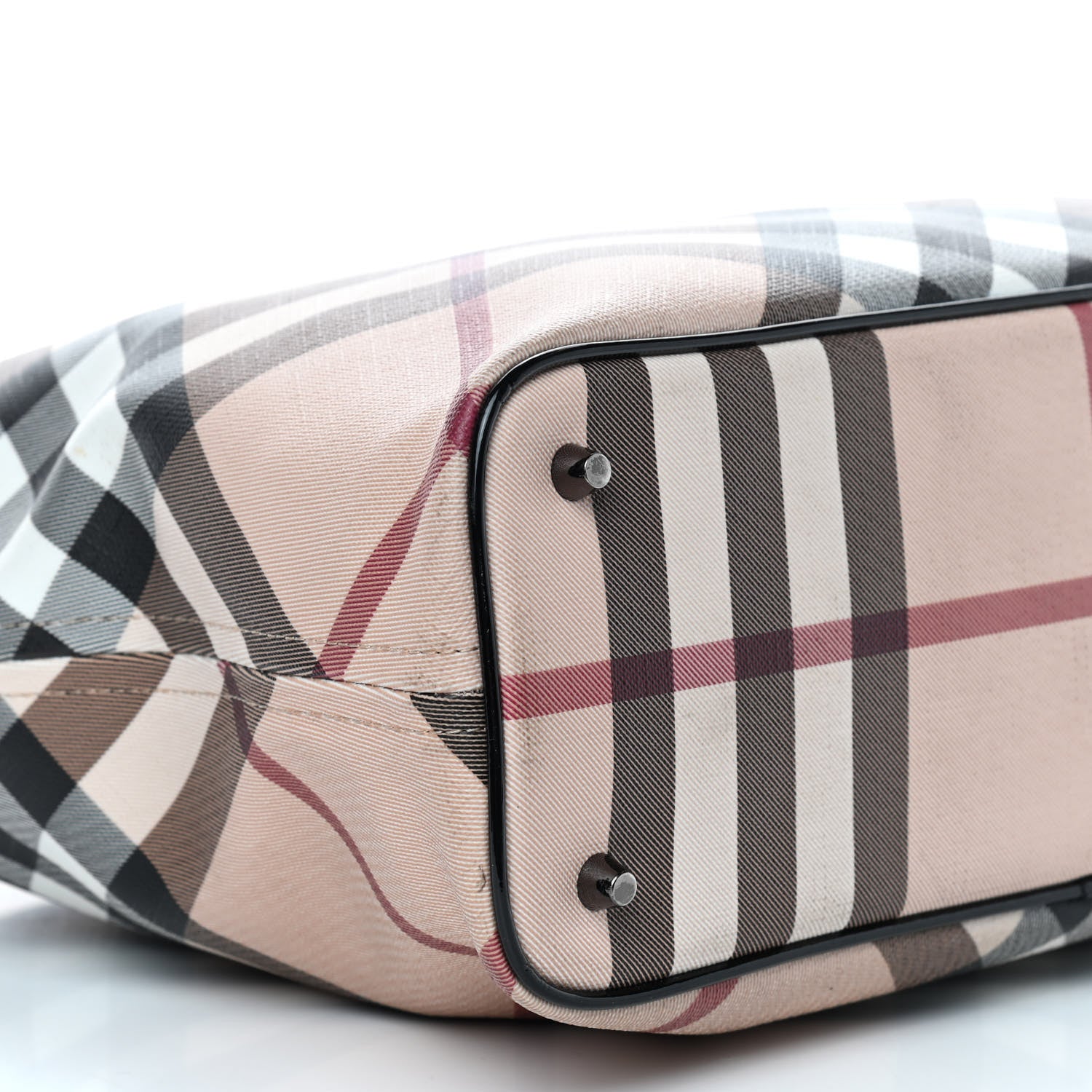 Burberry Supernova Check Tote Black 10 of 11