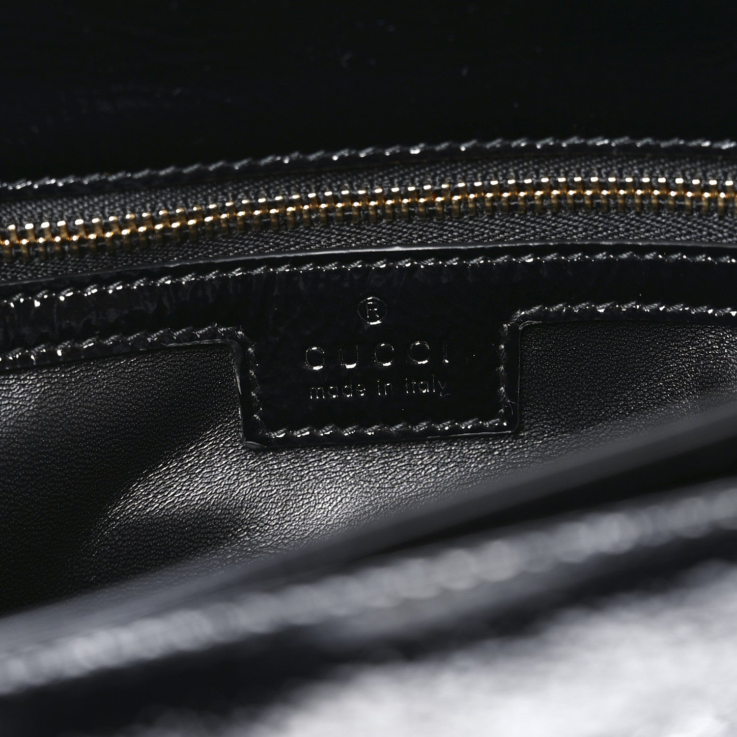 Gucci Skipper Calf Ultralight GG Soft Small Top Handle Black 6 of 10