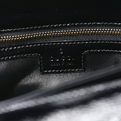 Gucci Skipper Calf Ultralight GG Soft Small Top Handle Black 6 of 10