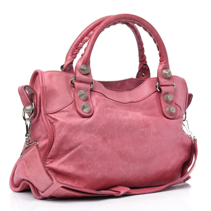 Balenciaga Agneau Giant 21 Silver Hardware City Bubblegum 2 of 5