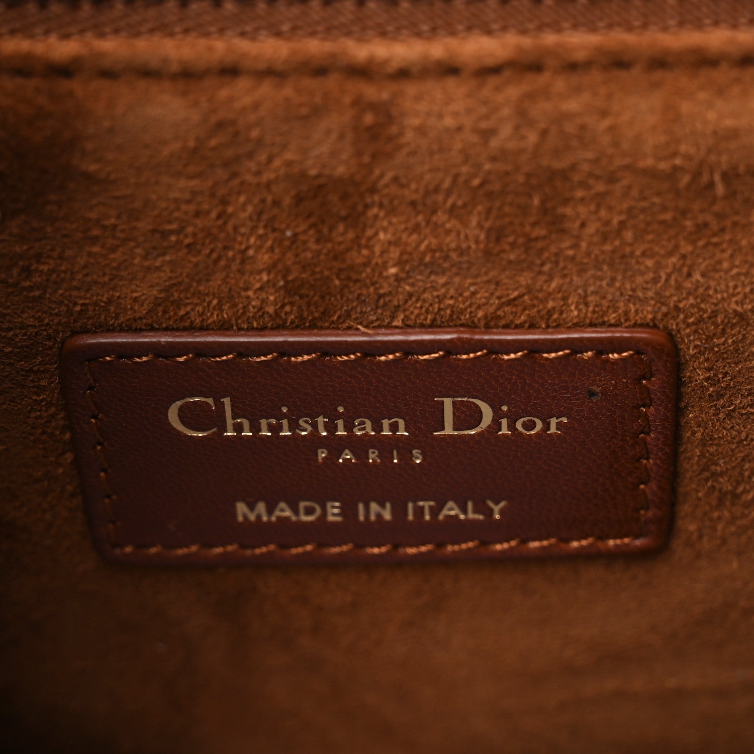 Christian Dior Lambskin 21st Chain Flap Bag Brown 5 of 5