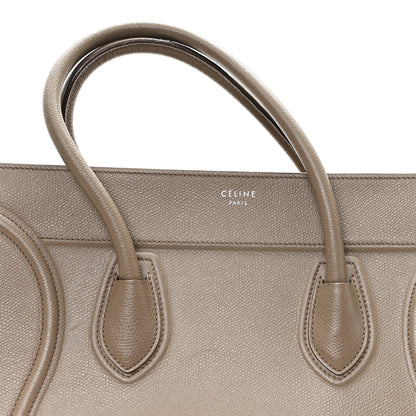 Celine Baby Grained Calfskin Medium Phantom Luggage Taupe 7 of 11