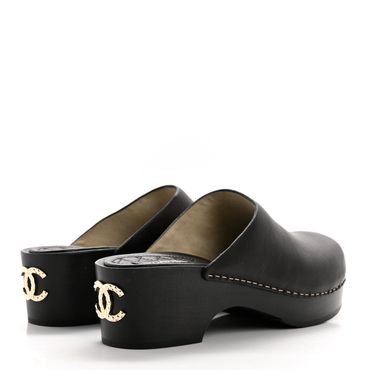Calfskin CC Clogs 40.5