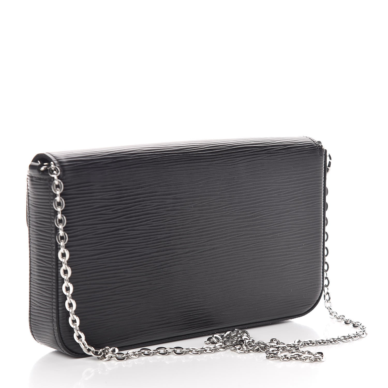 Louis Vuitton Epi Pochette Felicie Black 4 of 9
