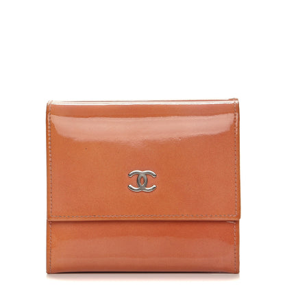 Chanel Patent Compact CC Flap Wallet Pink 1 of 16
