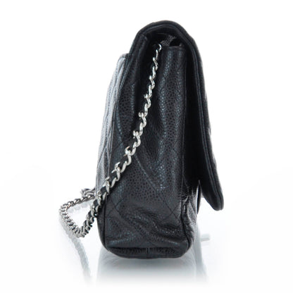 Chanel Caviar Quilted Clutch Flap Bag Black 4 of 10