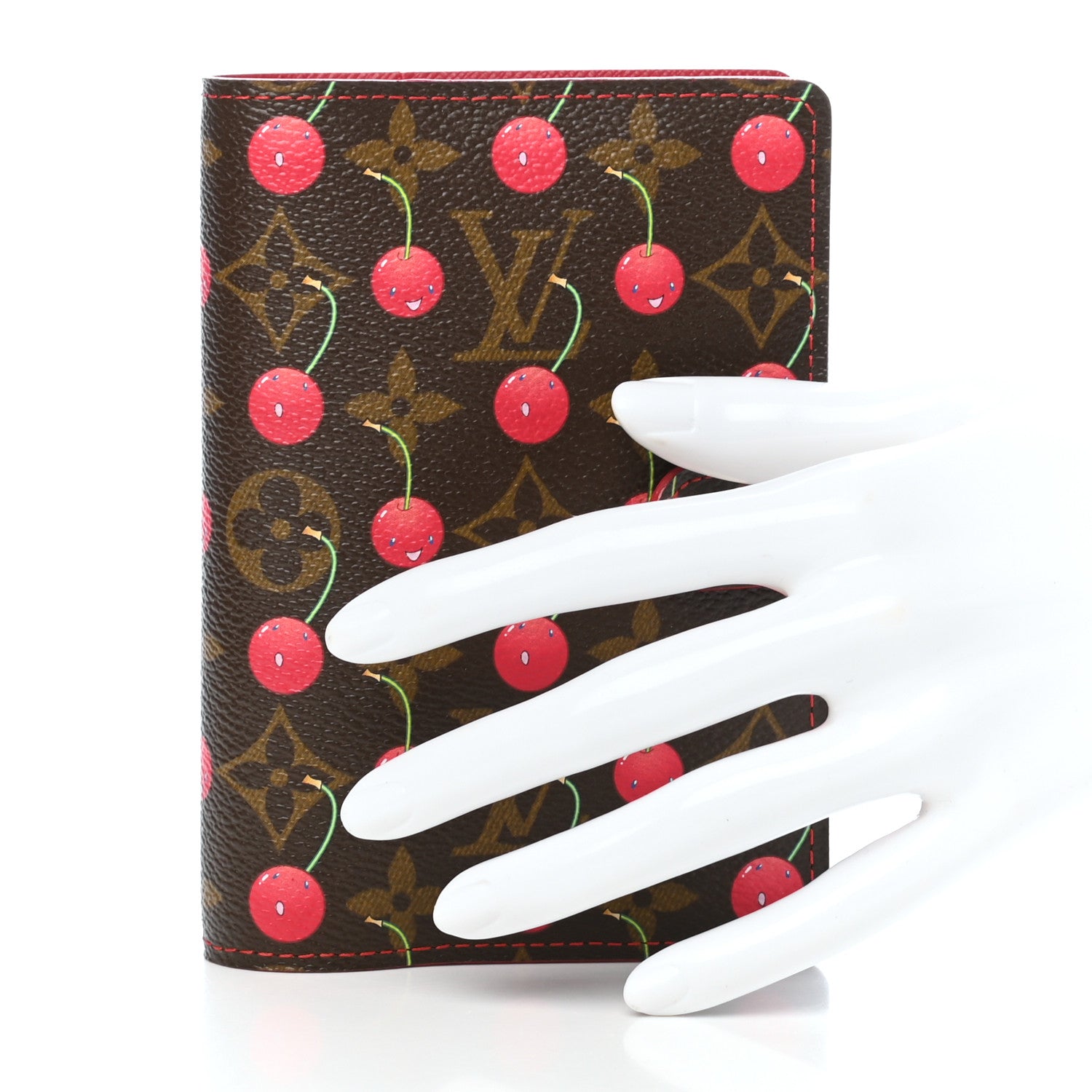 Louis Vuitton Monogram Cerises Small Ring Agenda Cover 2 of 8