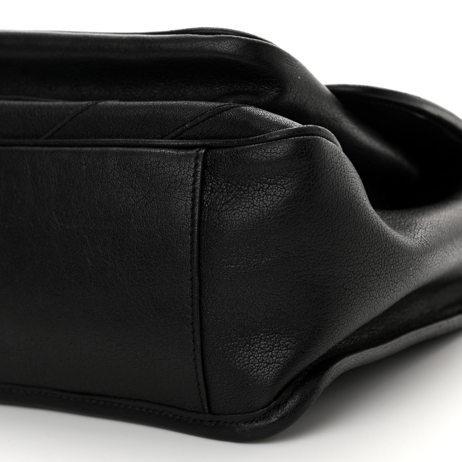 Saint Laurent Calfskin Matelasse Monogram Microstud Medium Niki Chain Satchel Black 10 of 11