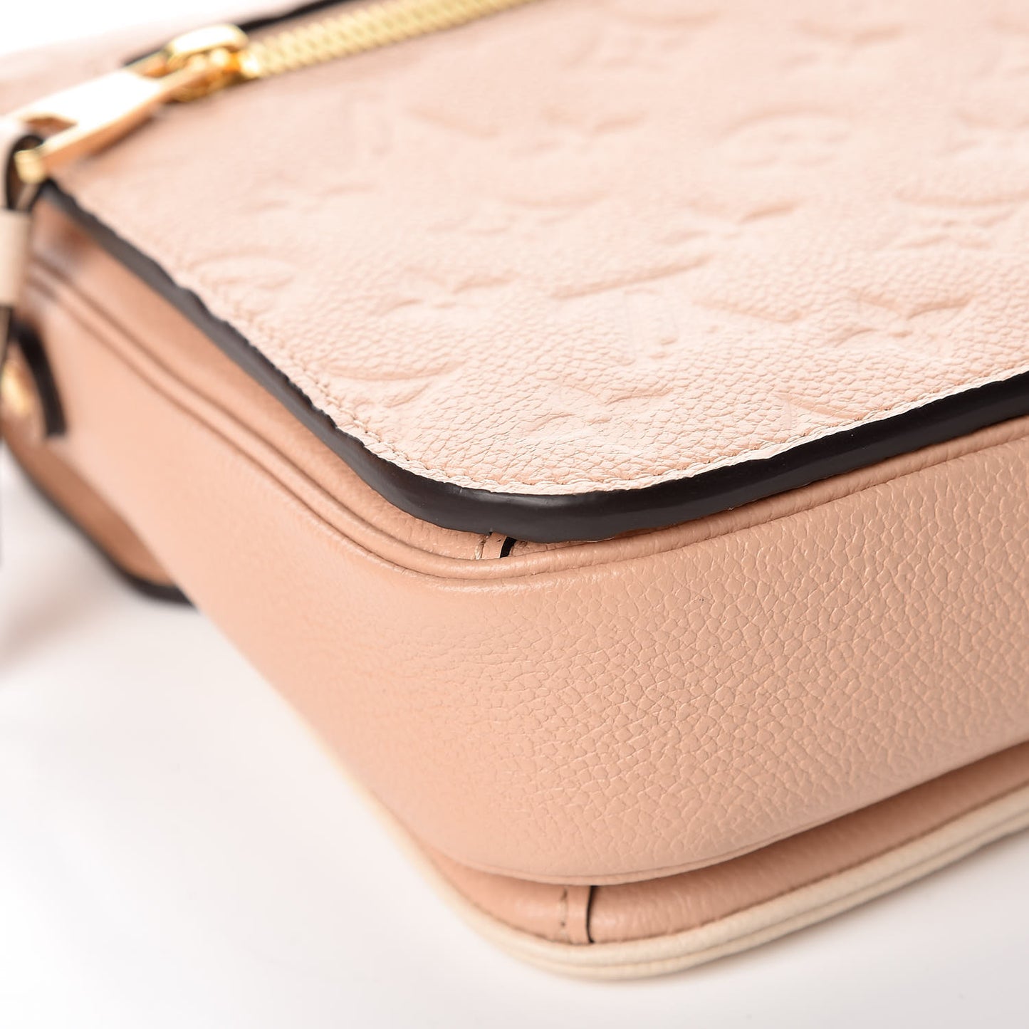 Empreinte Pochette Metis Beige Rose Creme