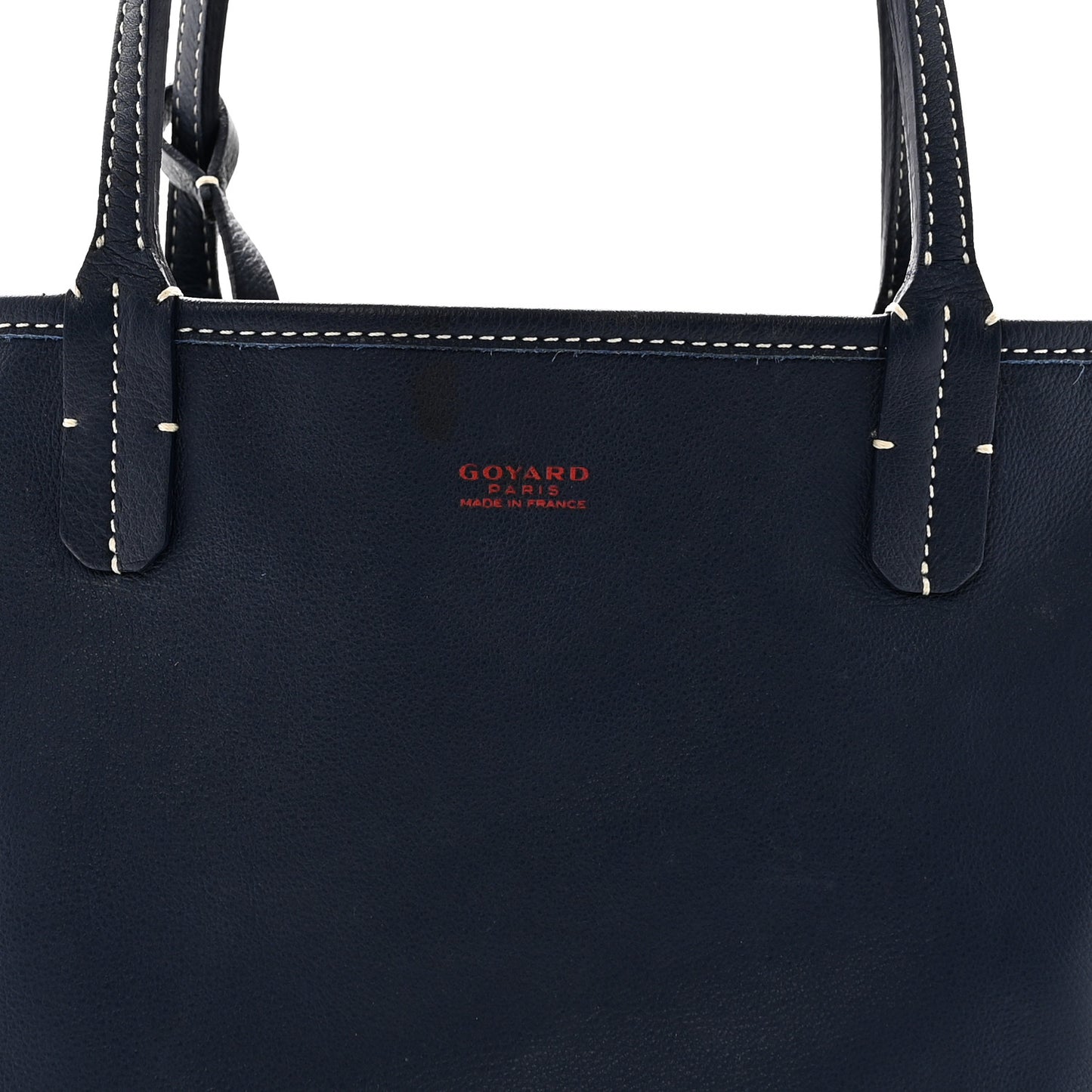 Goyardine Reversible Mini Anjou Navy