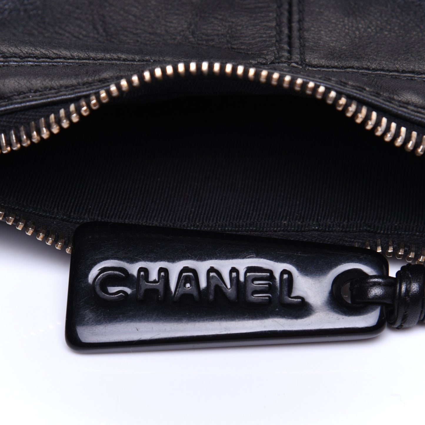 Lambskin CC Shoulder Bag Black