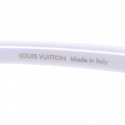 Louis Vuitton Flore Carre Sunglasses White 4 of 5