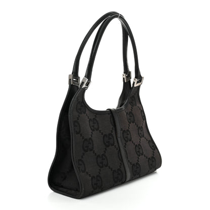 Gucci Monogram Small Bardot Black 3 of 14