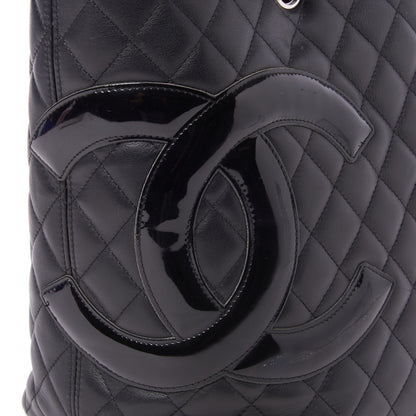 Chanel Calfskin Quilted Large Cambon Tote Black 6 of 8