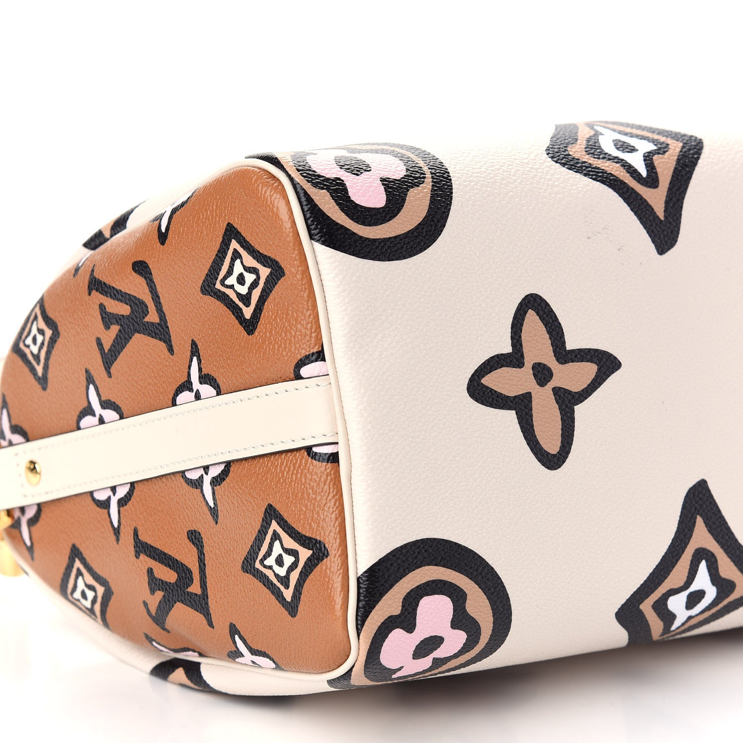 Louis Vuitton Monogram Giant Wild At Heart Speedy Bandouliere 25 Creme 7 of 10