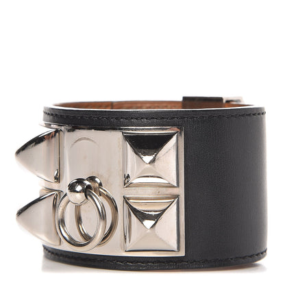 Hermes Chamonix Collier de Chien CDC Bracelet S Black 1 of 7
