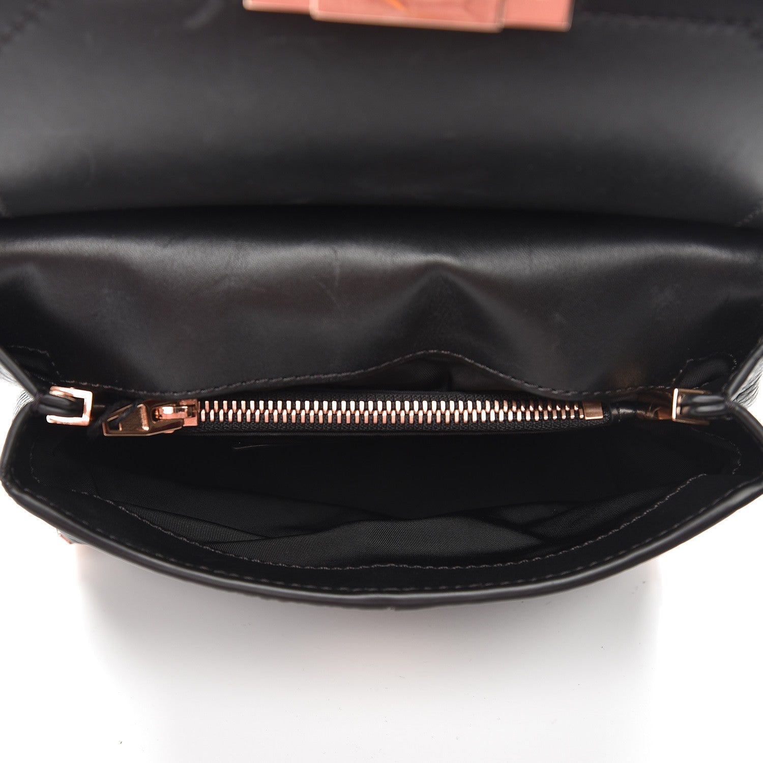 Alexander Wang Calfskin Small Marion Soft Black Rose Gold Hardware 5 of 9