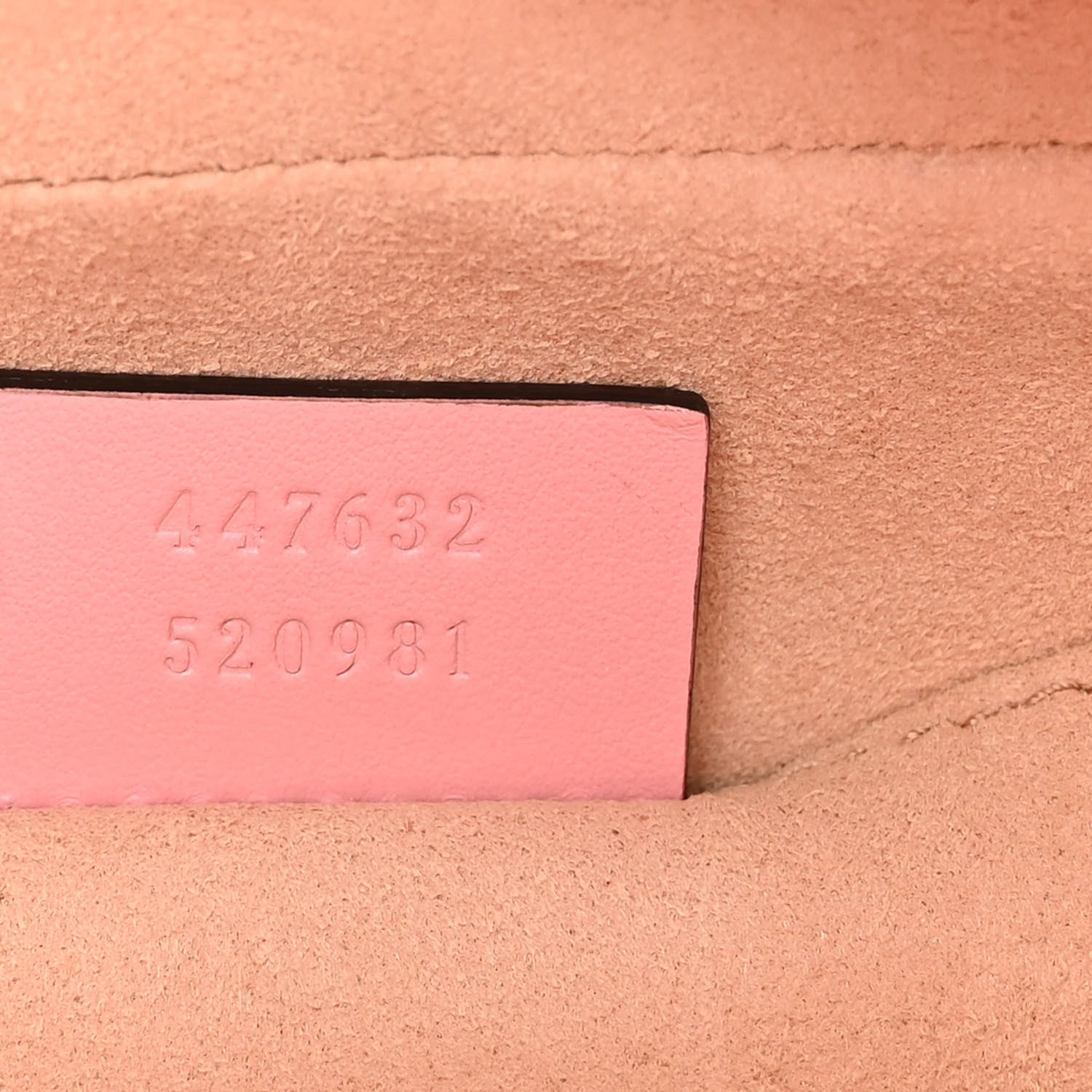 Gucci Calfskin Matelasse Small GG Marmont Chain Shoulder Bag Wild Rose 7 of 10