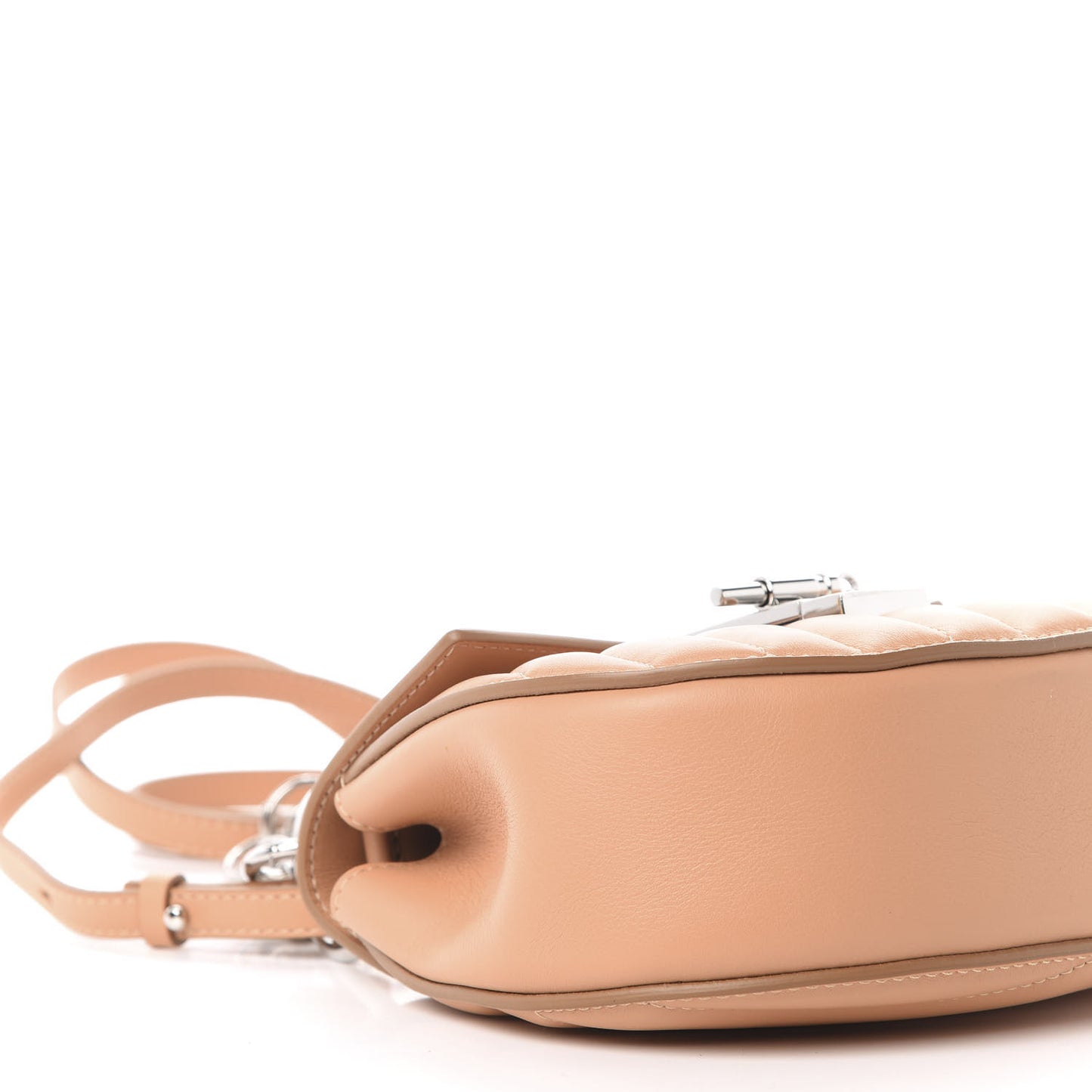 Calfskin Quilted Mini Drew Bijou Shoulder Bag Blushy Pink