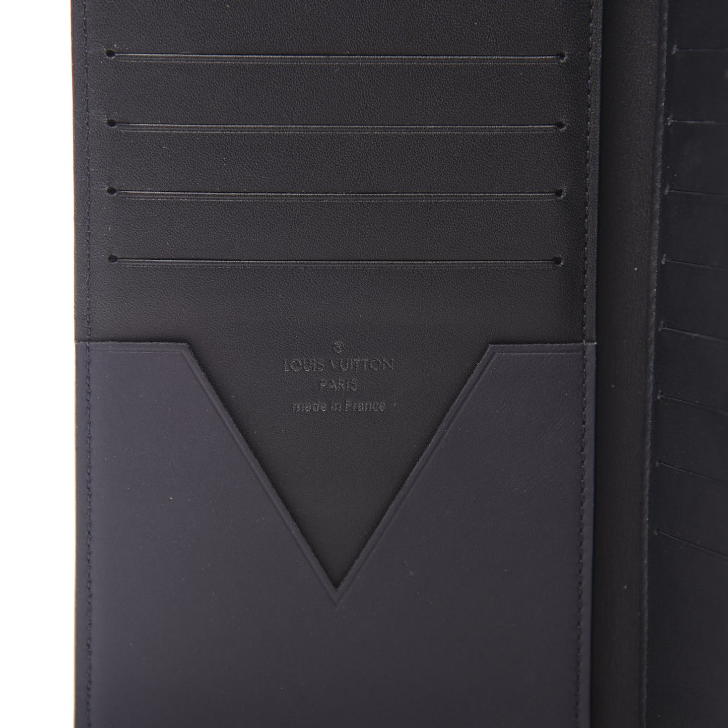 Smooth Calfskin America's Cup Organizer Wallet Black