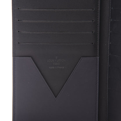 Louis Vuitton Smooth Calfskin America's Cup Organizer Wallet Black 5 of 7