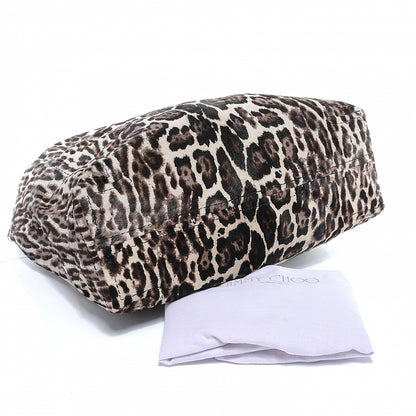 Jimmy Choo Pony Hair Printed Leopard Saba Hobo 9 of 9