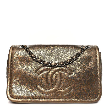 Chanel Metallic Caviar Medium Timeless CC Flap Bronze Bronze 1 of 11