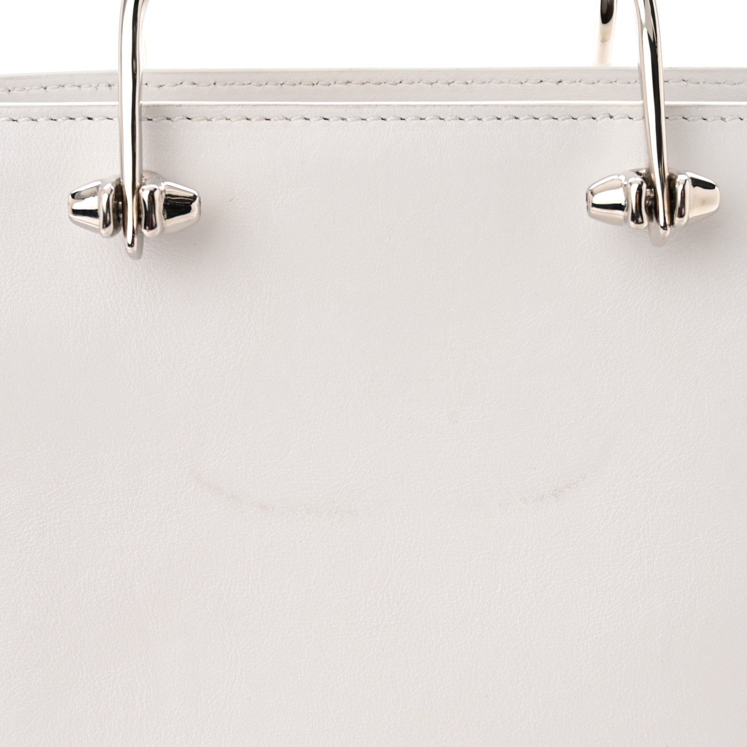 Alexander McQueen Calfskin The Short Story Shoulder Bag White 11 of 15